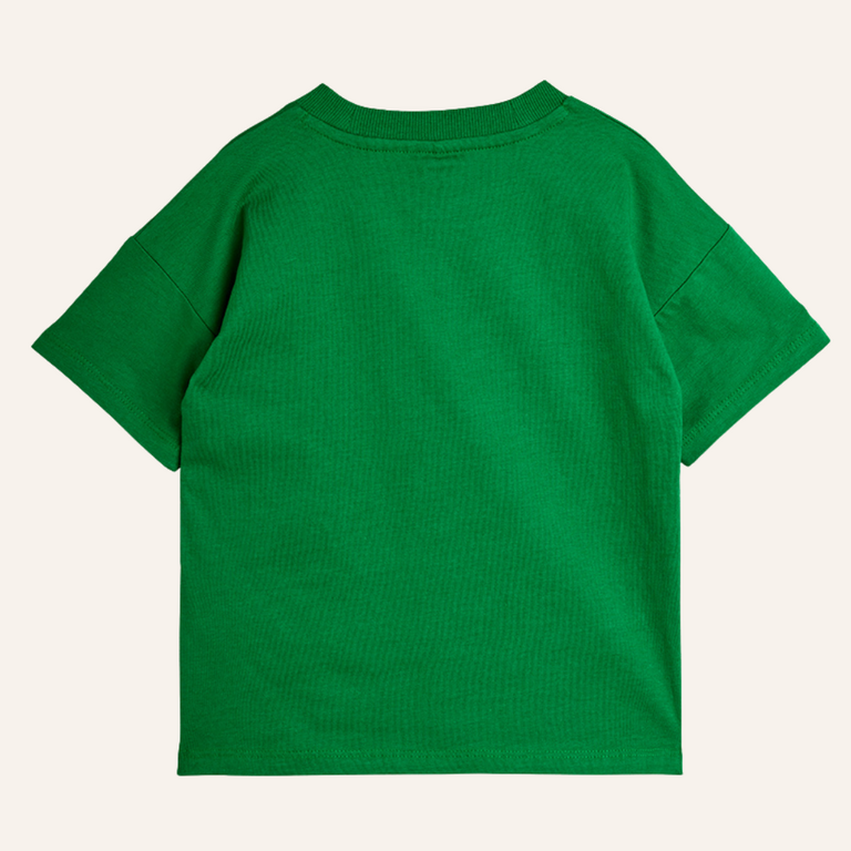 Mini Rodini Mini Rodini Panther ss tee - Green