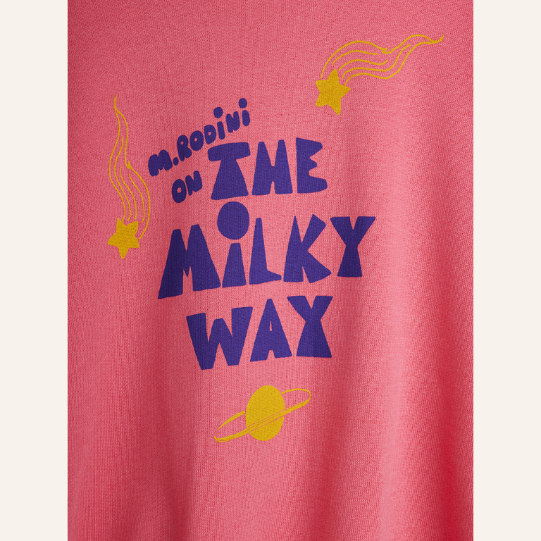 Mini Rodini Mini Rodini The milky way sweatshirt - Pink