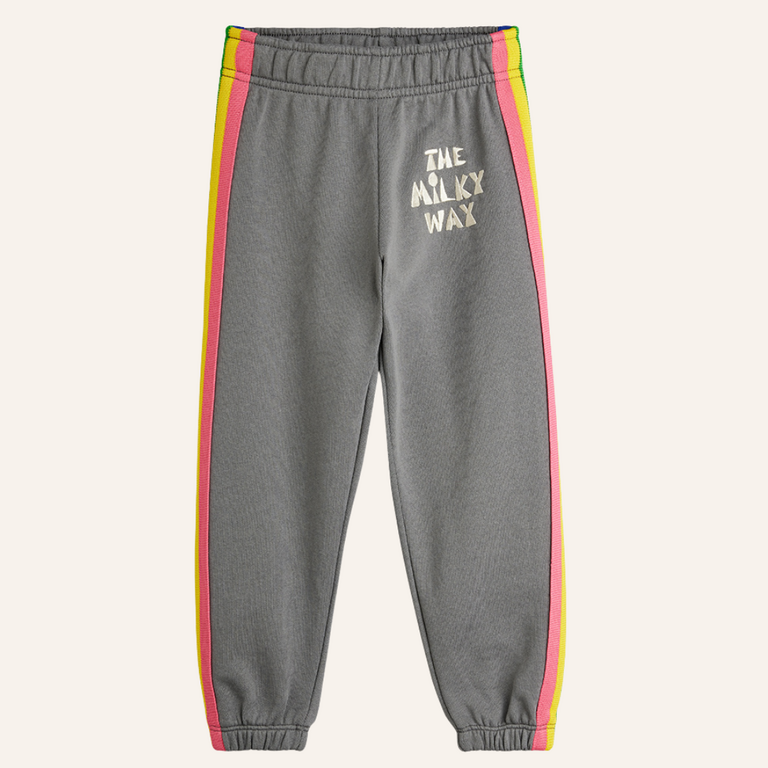 Mini Rodini Mini Rodini Milky way rainbow panel sweatpants