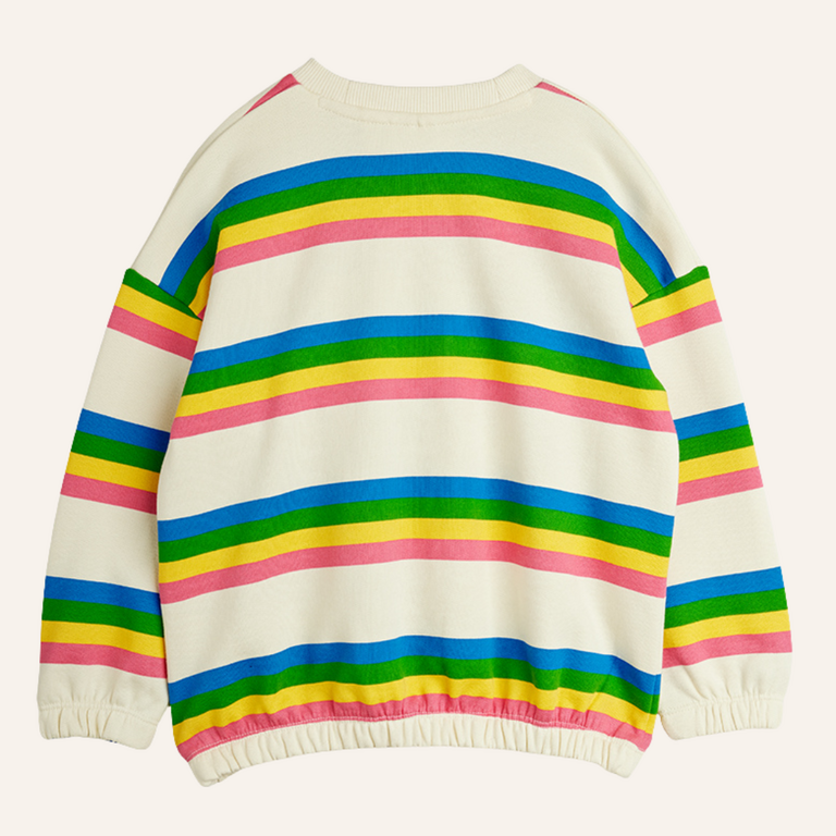 Mini Rodini Mini Rodini Ritzratz stripe sweatshirt