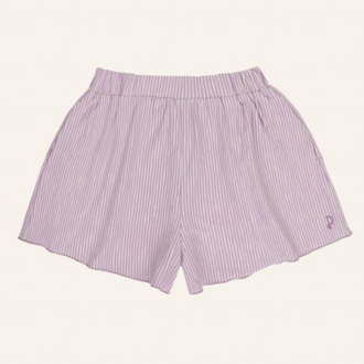 Phil&Phae Phil&Phae Flowy skort stripes - Bright lilac