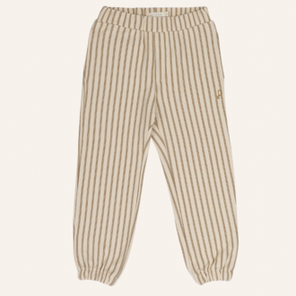 Phil&Phae Phil&Phae Jogger stripes - Vintage gold