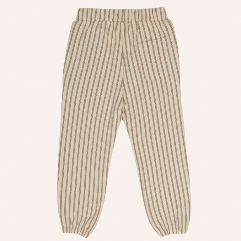 Phil&Phae Phil&Phae Jogger stripes - Vintage gold