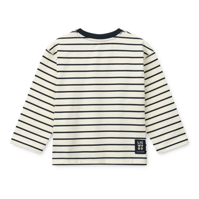 Liewood Liewood Tyler Stripe Longsleeve T-shirt - Classic Navy
