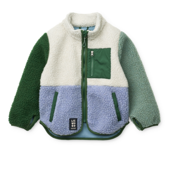 Liewood Liewood Nolan Pile Jacket - Dusty Lavender Multi Mix