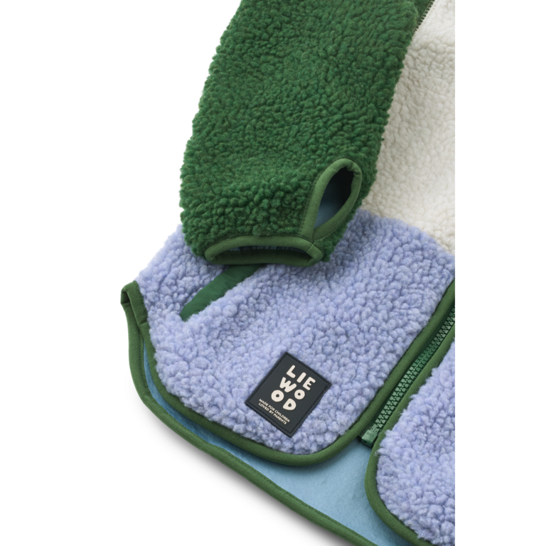 Liewood Liewood Nolan Pile Jacket - Dusty Lavender Multi Mix