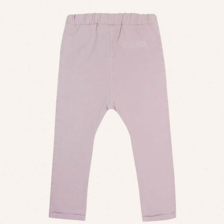 Phil&Phae Phil&Phae Twill fold-over chino - Soft lilac