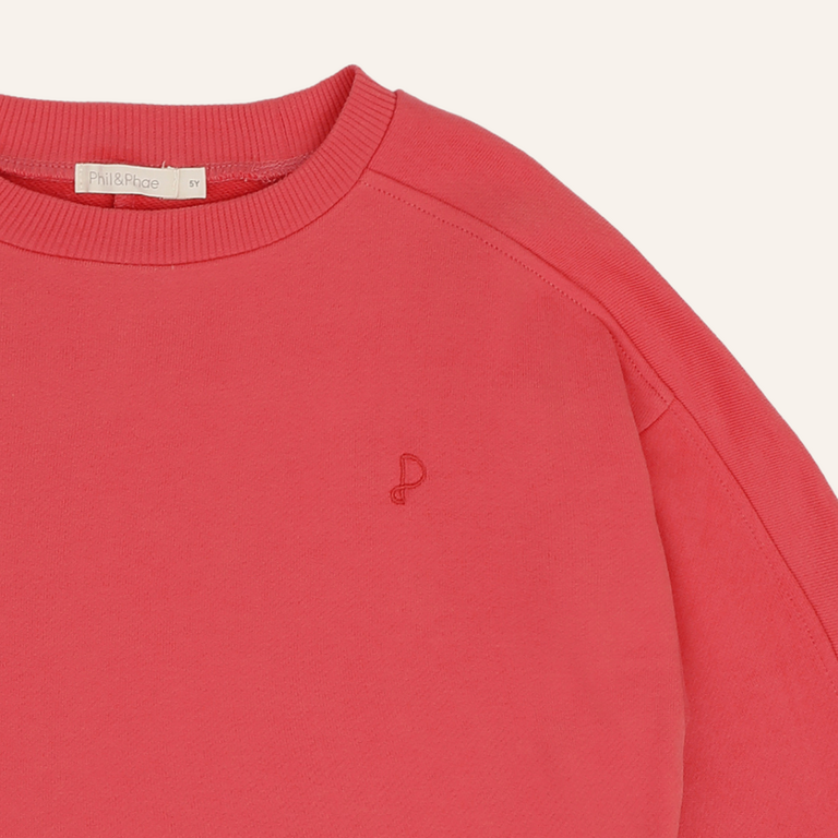 Phil&Phae Phil&Phae Chunky semi-cropped sweater - Coral