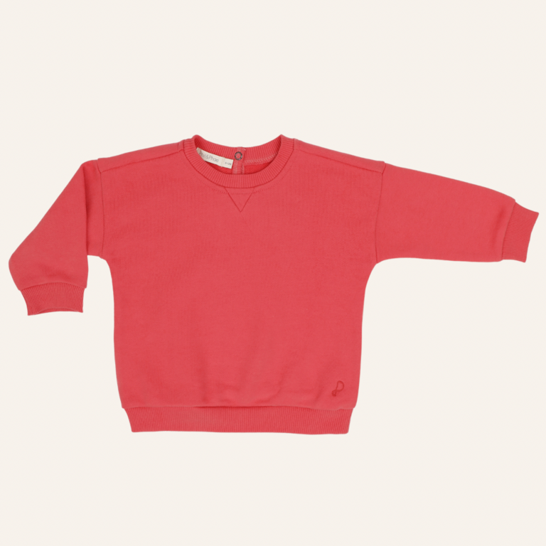 Phil&Phae Phil&Phae - Chunky baby sweater - Coral