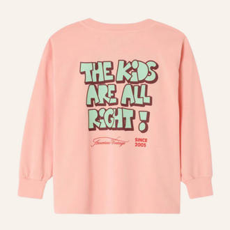 American Vintage American Vintage Kid tee-shirt Fizvalley - Vintage sorbet