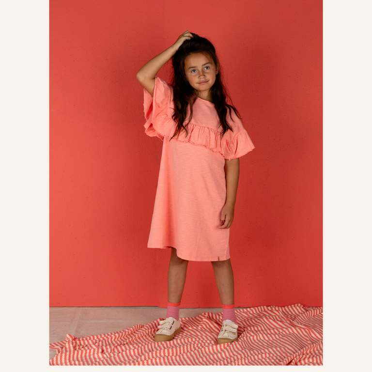 Nixnut Nixnut Din dress - Coral