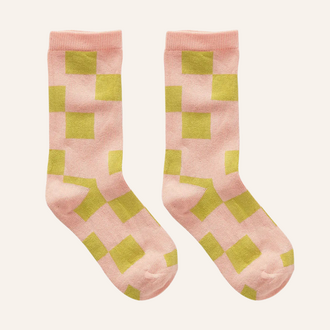 Sproet & Sprout Sproet&Sprout socks blocks - Blush pink