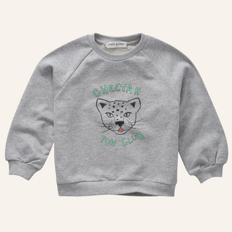 Sproet & Sprout Sproet&Sprout Raglan sweatshirt cheetah - Grey melee