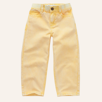 Sproet & Sprout Sproet&Sprout Denim pants - Pastel yellow