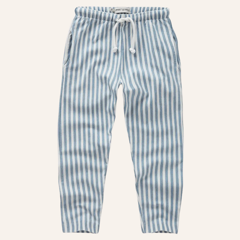 Sproet & Sprout Sproet&Sprout Jersey twill pants - Denim blue