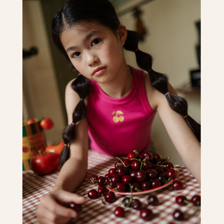 Petit Blush Petit Blush Rib singlet - Rose violet