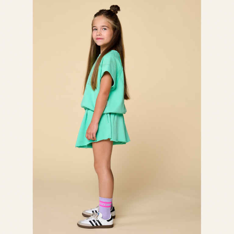 Petit Blush Petit Blush Sweat short - Ocean