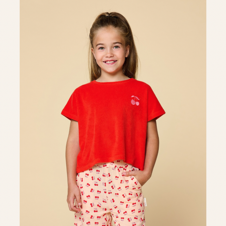 Petit Blush Petit Blush towel top cherry - Grenadine