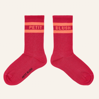 Petit Blush Petit Blush Sport socks - Neon orange