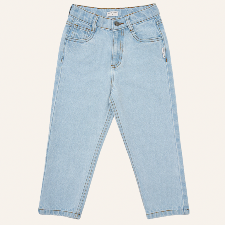Petit Blush Petit Blush Baggy Fit Jeans - Pale light blue