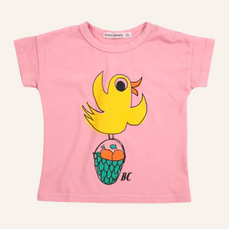Bobo Choses Bobo Choses Flying Orange baby t-shirt