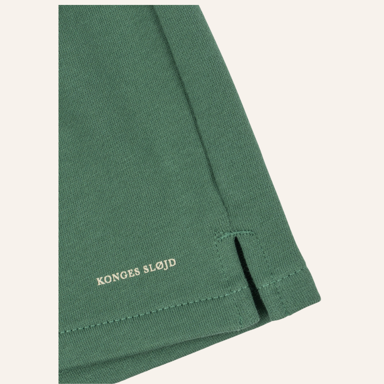 Konges Sløjd Konges Sløjd Spotty sweat shorts - Dark Ivy