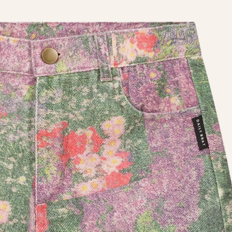 Daily Brat Daily Brat Cheecky flower short