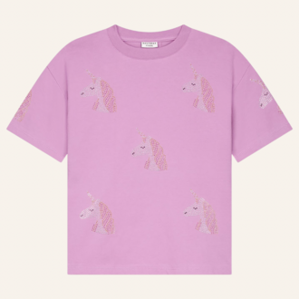 Daily Brat Daily Brat Unicorn T-shirt - Lilavender