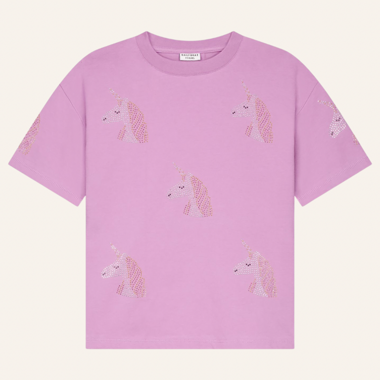 Daily Brat Daily Brat Unicorn T-shirt - Lilavender