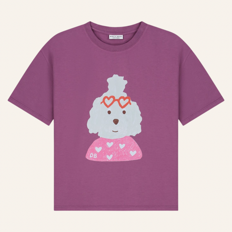 Daily Brat Daily Brat Mary Puppins T-shirt - Plum