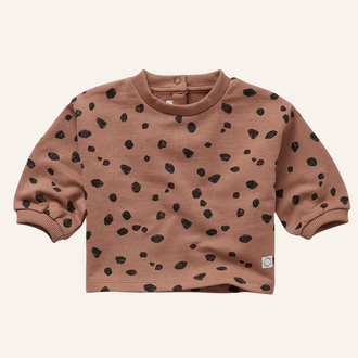 Sproet & Sprout Sproet & Sprout Baby Sweatshirt Animal - Camel