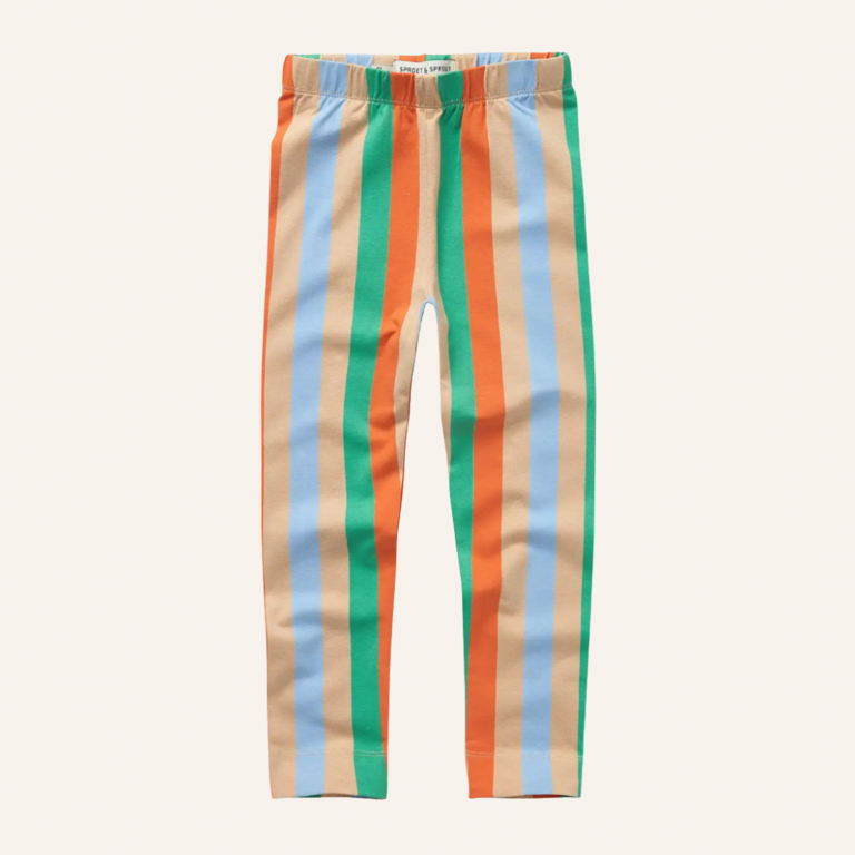 Sproet & Sprout Sproet&Sprout baby legging stripes - Sand
