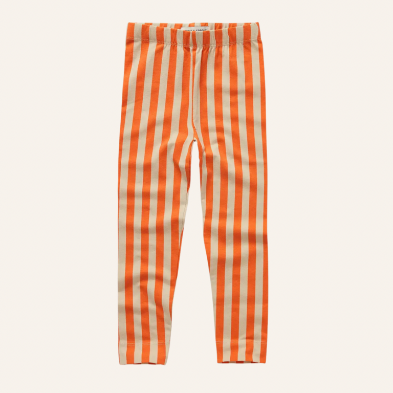 Sproet & Sprout Sproet&Sprout baby legging stripes - Sesame
