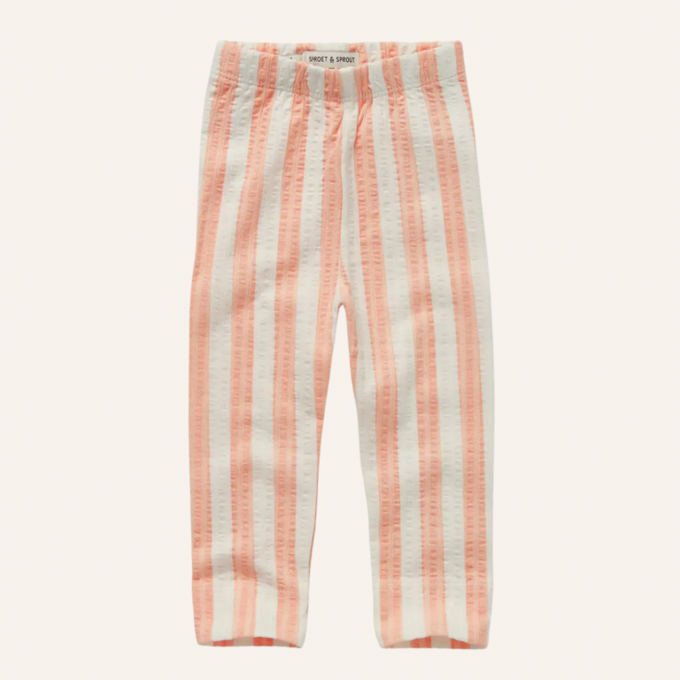Sproet & Sprout Sproet&Sprout Baby legging stripes - Off white