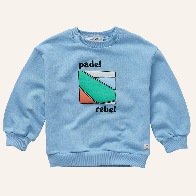 Sproet & Sprout Sproet&Sprout baby sweatshirt Padel rebel - Blue