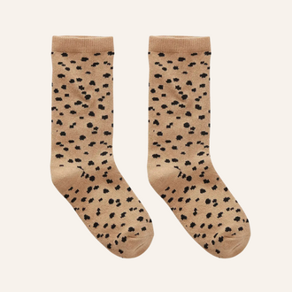 Sproet & Sprout Sproet&Sprout animal socks - Camel
