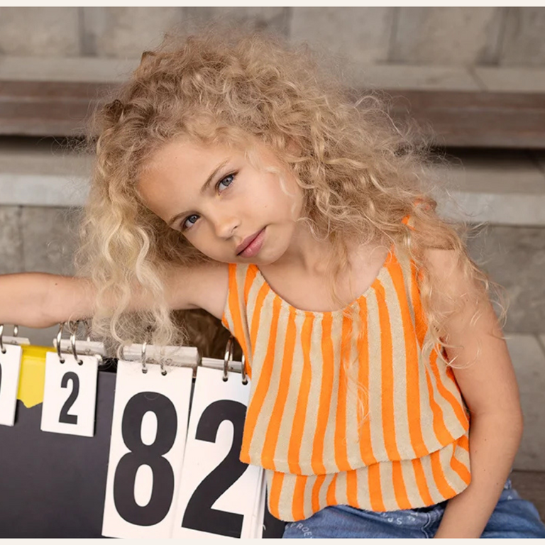 Sproet & Sprout Sproet&Sprout Layer top stripes - Sesame