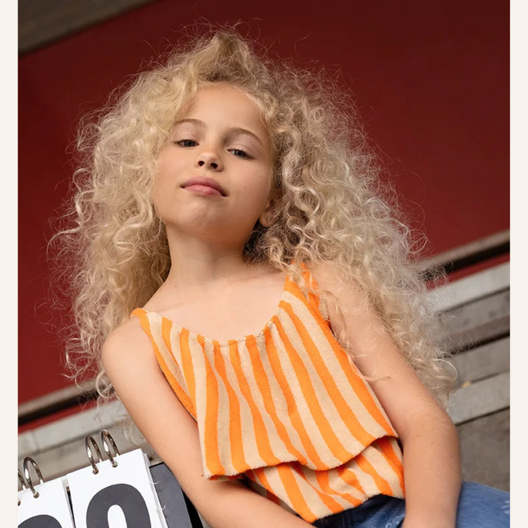 Sproet & Sprout Sproet&Sprout Layer top stripes - Sesame