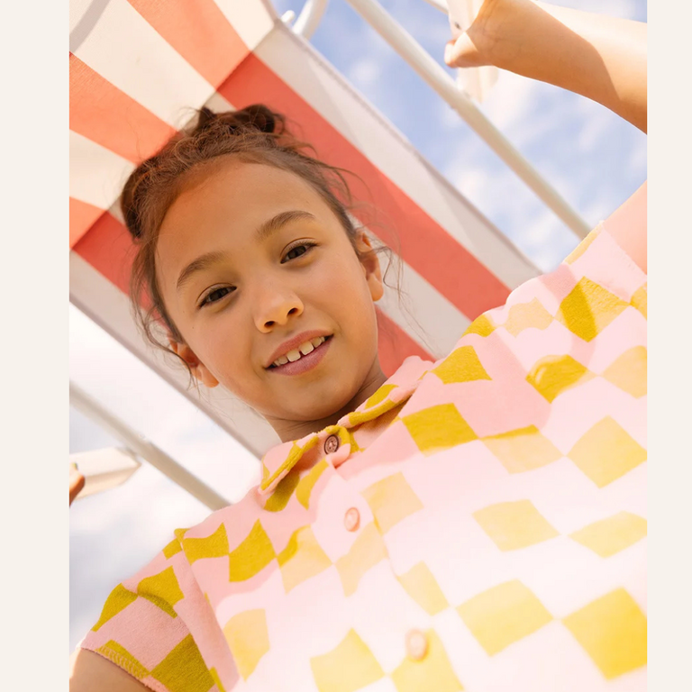 Sproet & Sprout Sproet&Sprout Loose terry blouse - Blush pink