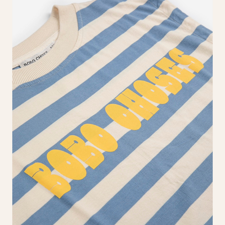Bobo Choses Bobo Choses striped sleeveless shirt - Blue