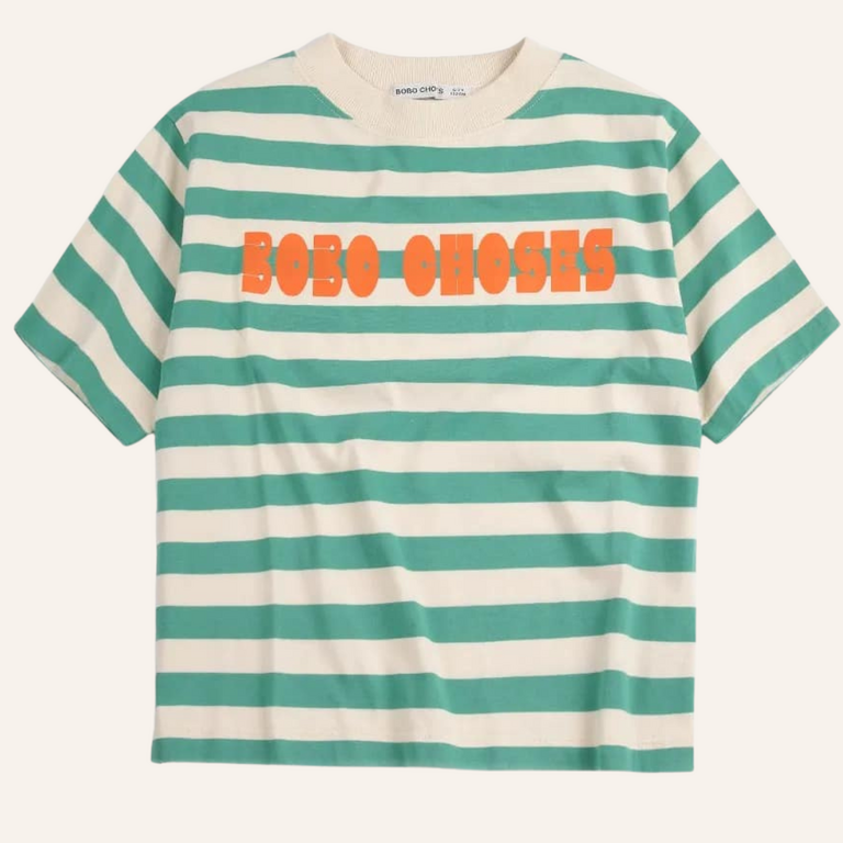 Bobo Choses Bobo Choses Modem striped T-shirt