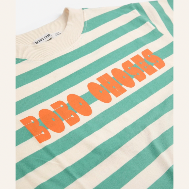 Bobo Choses Bobo Choses Modem striped T-shirt