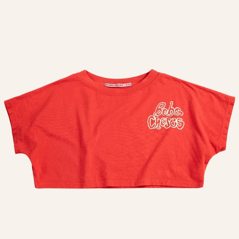 Bobo Choses Bobo Choses By hand cropped T-shirt