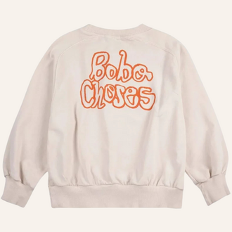 Bobo Choses Bobo Choses By hand raglan sweatshirt