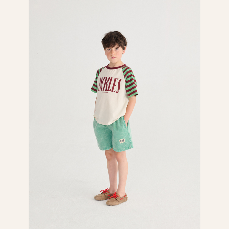 Bobo Choses Bobo Choses Spicy pickles raglan T-shirt