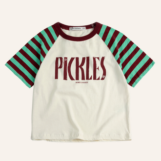 Bobo Choses Bobo Choses Spicy pickles raglan T-shirt