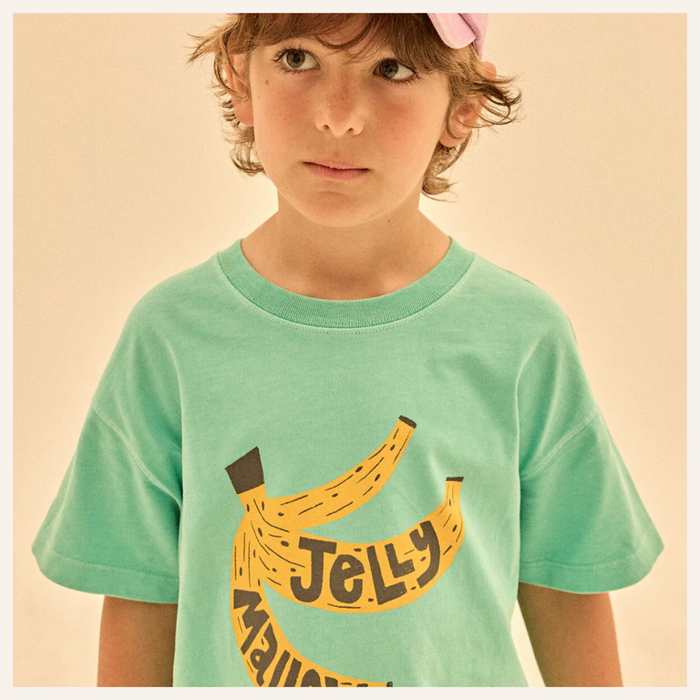 Jelly Mallow Jellymallow Banana pigment t-shirt