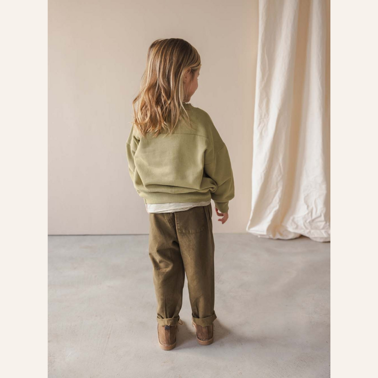 Phil&Phae Phil&Phae Chunky sweater - Soft moss