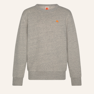Ao76 Ao76 Tom sweater logo - Grey melange