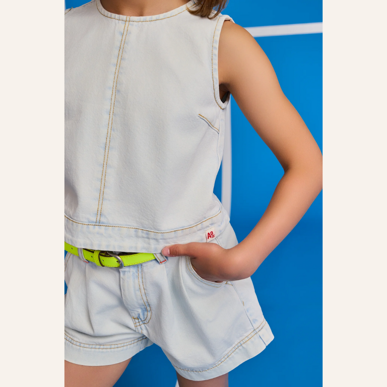 Ao76 Ao76 Nyama shorts - Wash bleach